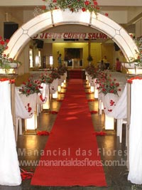 Decoração de igreja