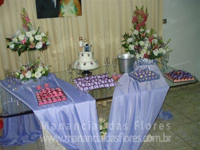 Decoração de mesa